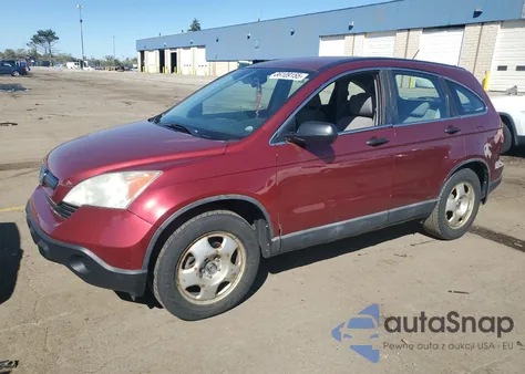 2008 Honda Cr-V Lx z USA, uszkodzony, nr VIN 5J6RE483X8L014362